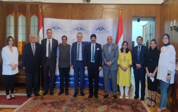 JTC Delegation meeting with Chairman of Alexandria Business Association