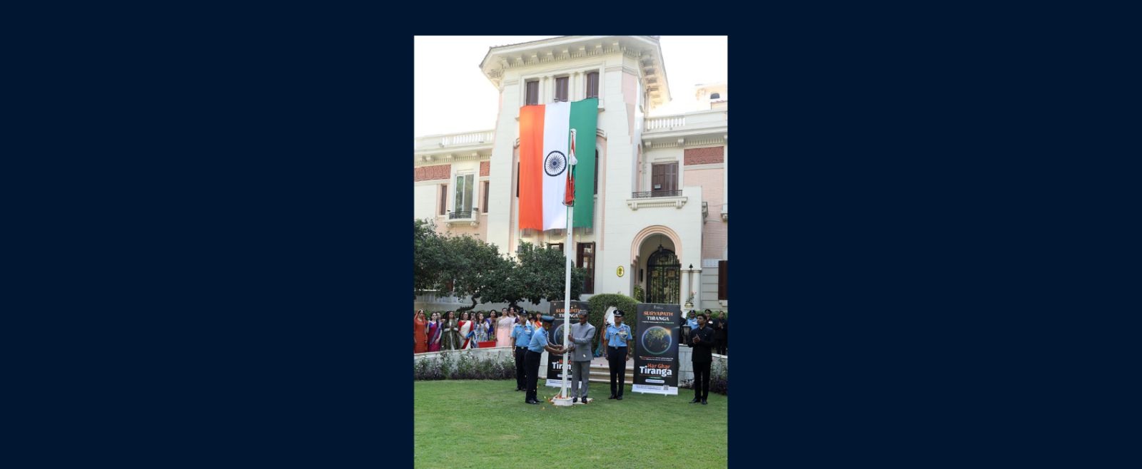 Flag hoisting ceremony, Indepndence Day- August 15, 2026