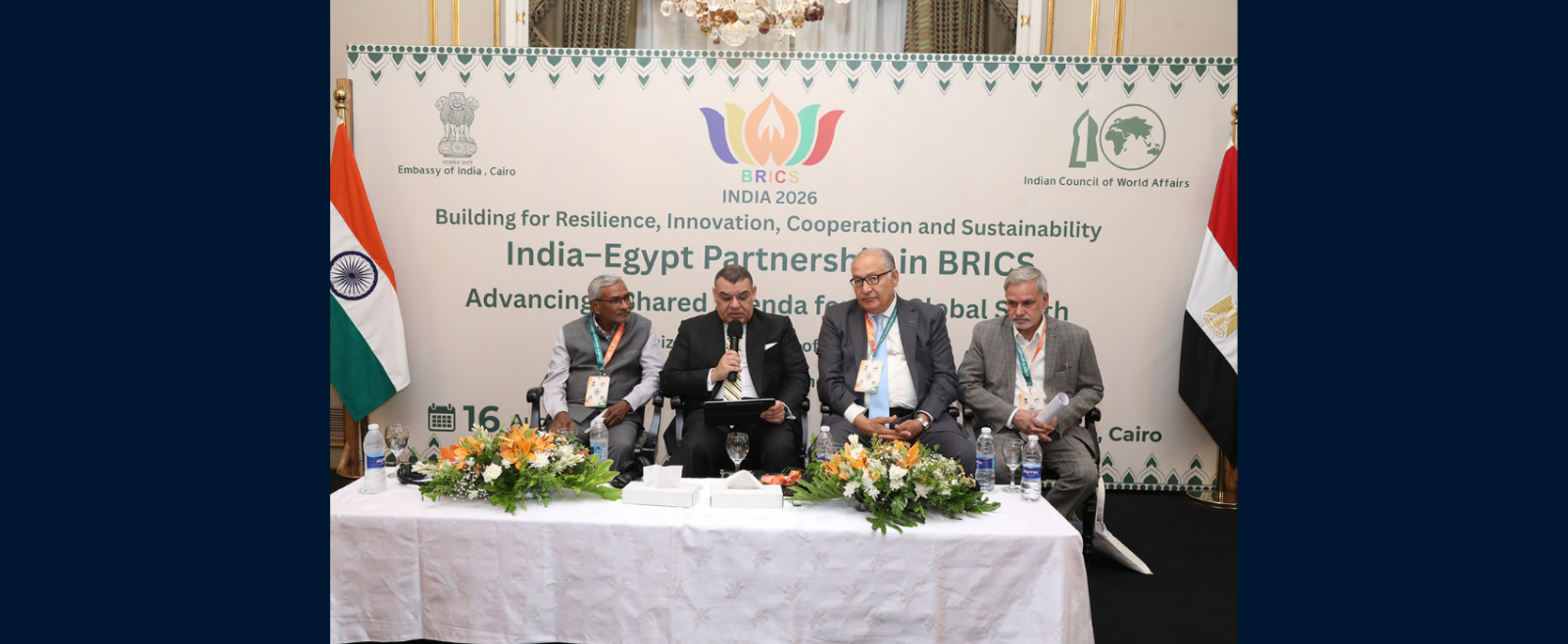 Session on Strategic Convergence & Global Governance- India- Egypt BRICS Partnership
