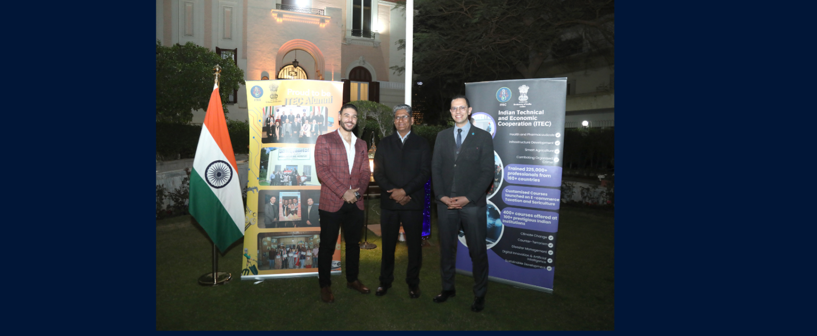 Ambassador Suresh Reddy with ITEC alumnai March 10, 2026