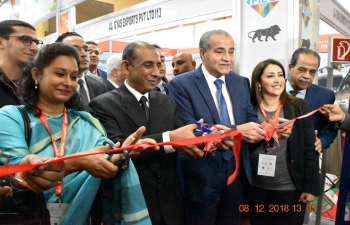 Inauguration of Indian Pavilion at Food Africa 2018