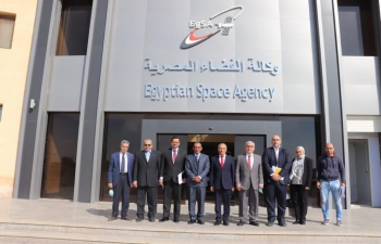 Ambassador's visit to Egyptian Space Agency on 29 November 2020