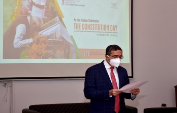 Observance of Constitution Day 2021 (26 November 2021)