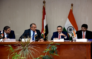 Ambassador Ajit Gupte attended 5th India-Egypt Joint Trade Committee meeting 2022