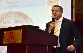 Ambassador Ajit Gupte attended 5th Egypt-India Business Council meeting 2022