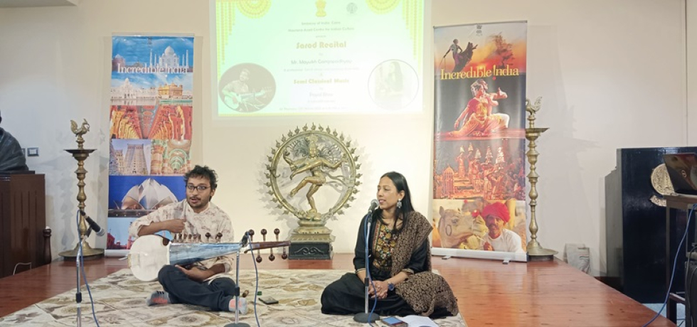 MACIC organized Sarod Recital and Semi Classical Music on 20 March 2025