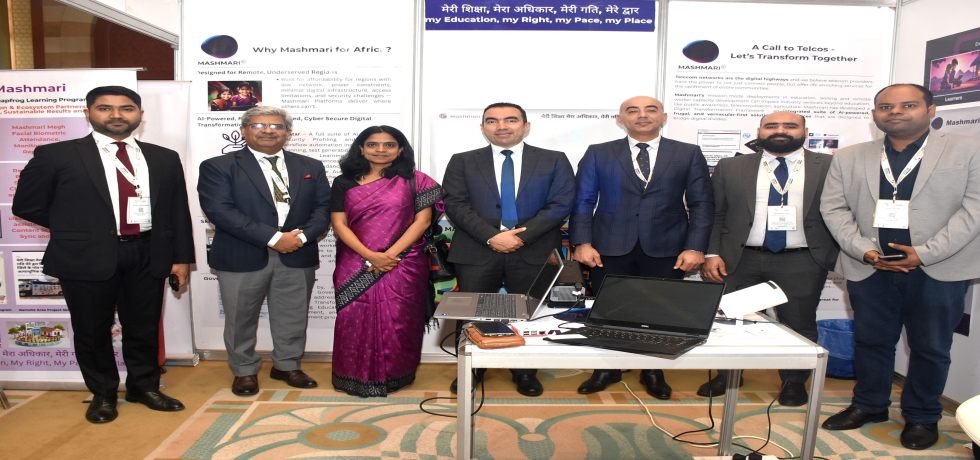The 10th edition of India-Africa ICT Expo was organised in Cairo on 6-7 April 2025.
