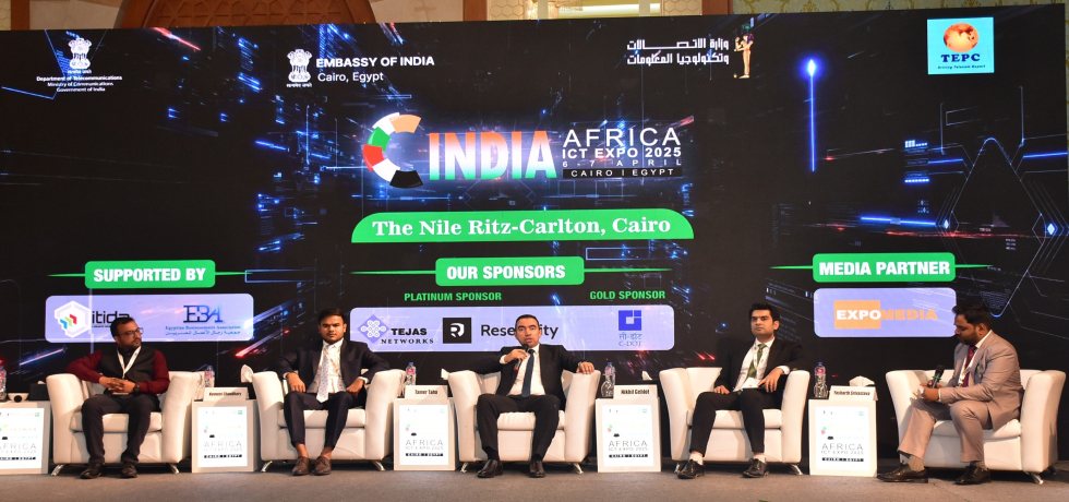 10th edition of India-Africa ICT Expo was organised in Cairo on 6-7 April 2025.
