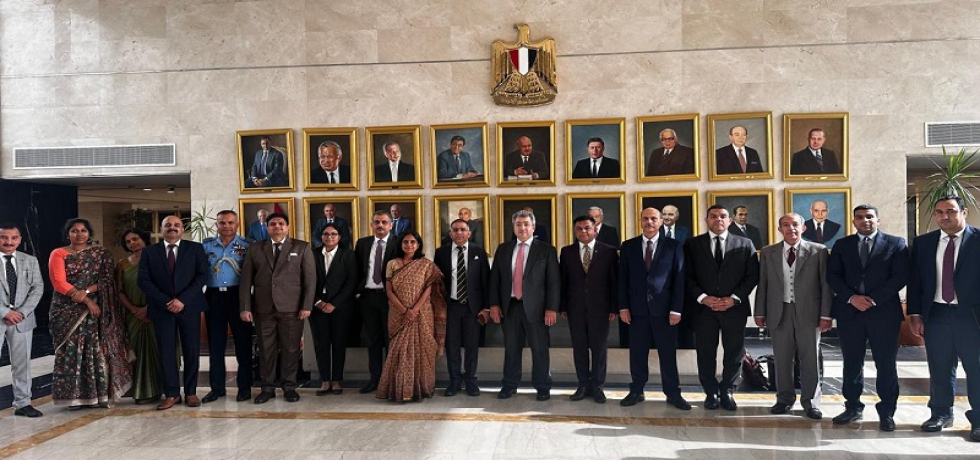 The fourth round of India-Egypt Joint Working Group on Counter Terrorism, co-chaired by Amb K.D. Dewal, Joint Secretary, Ministry of Exeternal Affairs of India and Amb Walid Al-Fiqi, Director of the Department of Counter Terrorism, Ministry of Foreign Affairs of Egypt was held on 30 April 2025 in Cairo. 