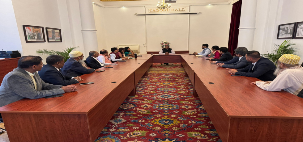 Mr. Suresh K Reddy, Ambassdor of India to Egypt interacted with leading Indian business leaders in Egypt.