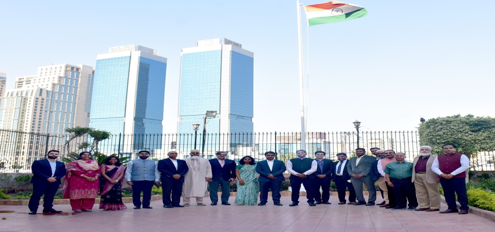 Mr. Suresh K Reddy, Ambassdor of India to Egypt interacted with leading Indian business leaders in Egypt.