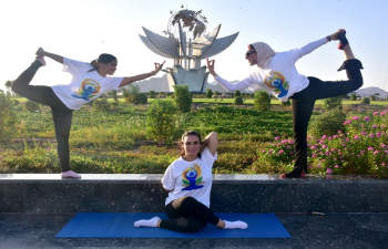 Yoga Day in Sharm ElSheikh