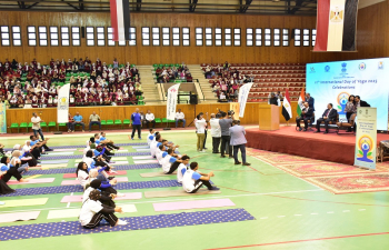 Yoga Day in Assuit