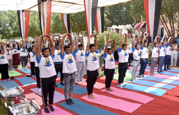 yoga Day in Sohag