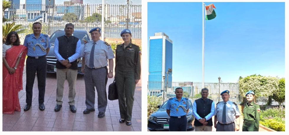 Ambassador Shri Suresh K Reddy met Major General Patrick Gauchat, Head of Mission & Chief of Staff UNTSO in Cairo