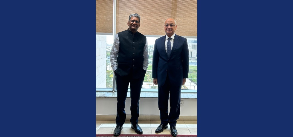 Ambassador Shri Suresh K Reddy met Assistant Foreign Minister Amb Mr. Khaled el-Bakly