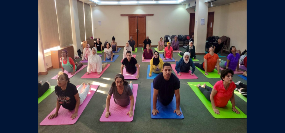 A special Yoga workshop on Surya Namaskara was organized by MACIC on 7 July 2025