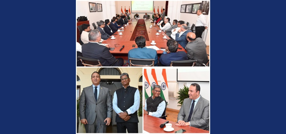 A productive engagement was convened for representatives of Indian companies in Egypt with the Administrative Capital for Urban Development, Egypt at Embassy of India, Cairo (11 July 2025)