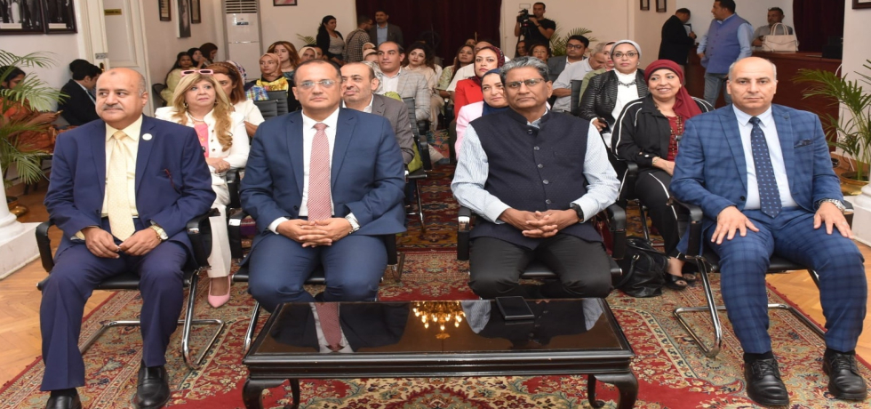 Ambassador Suresh K.Reddy, academicans from prestigious medical and research institutions during the celebration of the 10th  Ayruveda Day - September 23, 2025